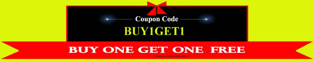 Buy 1 Get 1 Free