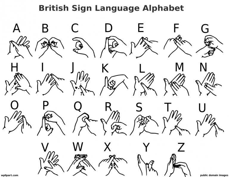 British English Sign Language